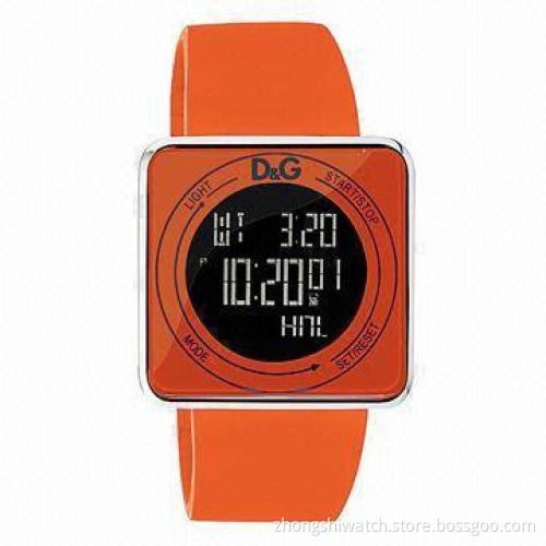 Multi-function Wristwatch with Large Face and Time Zone Function